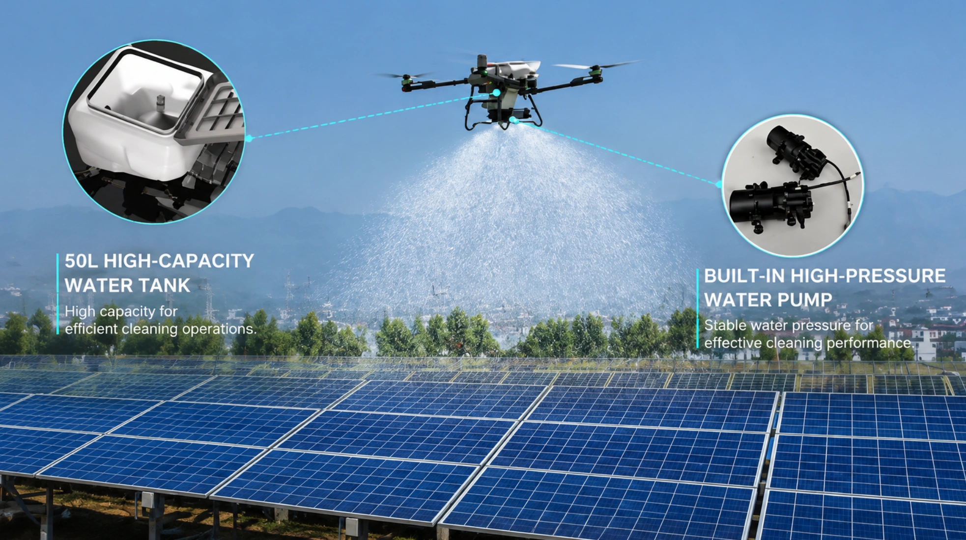 Cleaning Drone System
